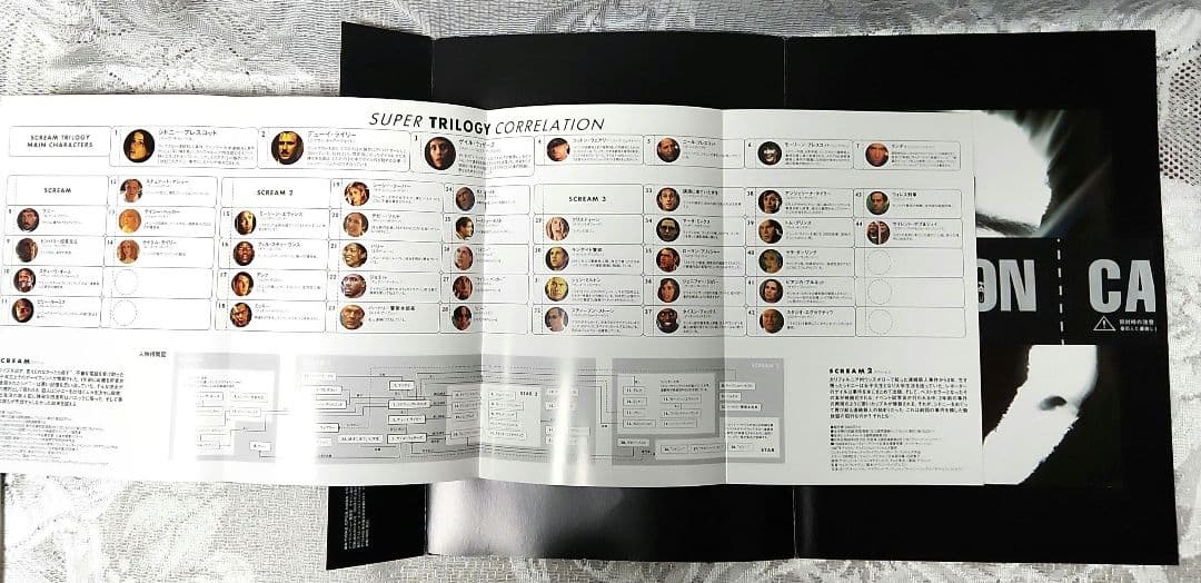 "Scream 3" Movie Pamphlet