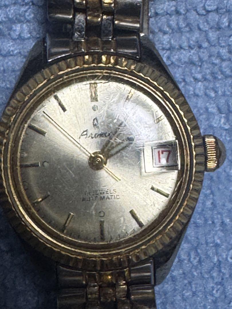 Automatic Wound Watch with Date Display and Aroma Vintage