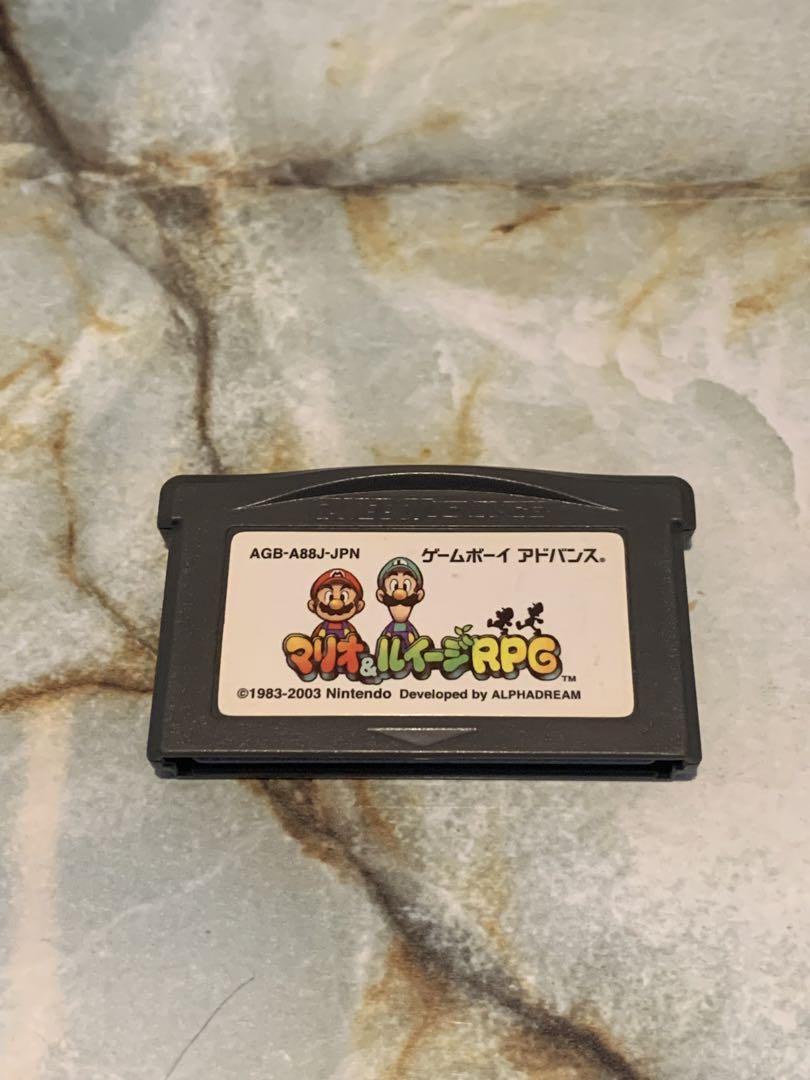 Mario & Luigi RPG Game Boy Advance