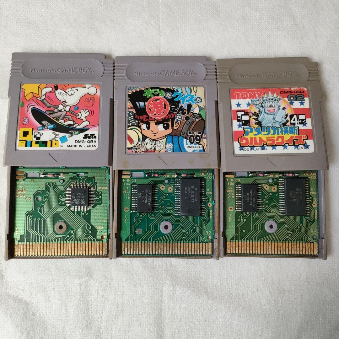 Game Boy Q BILLIO American Road Trip Wood Hammer Quiz Source-san Set