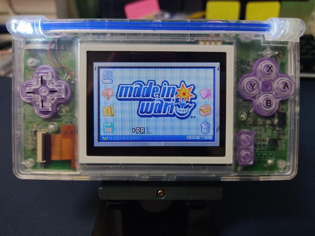 USB Type-C Game Boy Macro Clear Shell Wall Mount Frame
