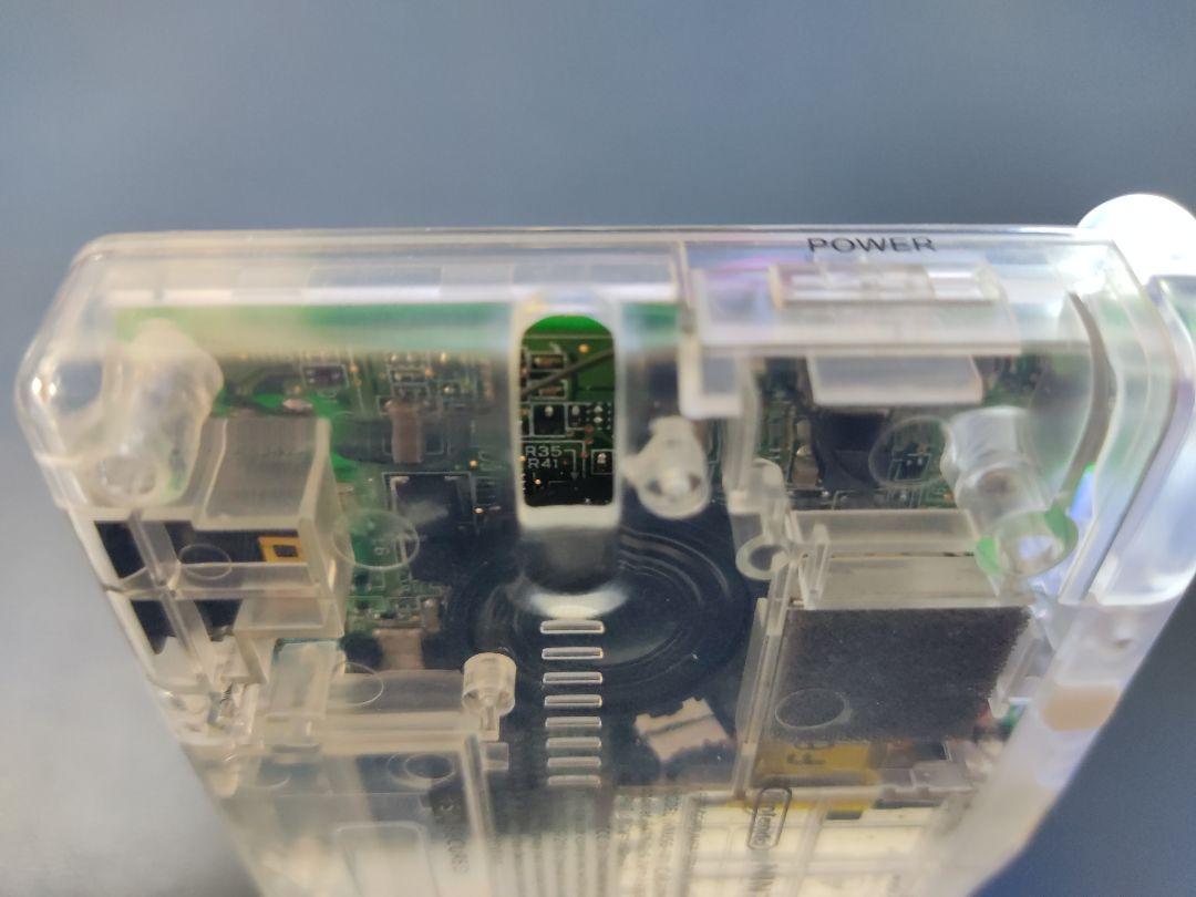 USB Type-C Game Boy Macro Clear Shell Wall Mount Frame