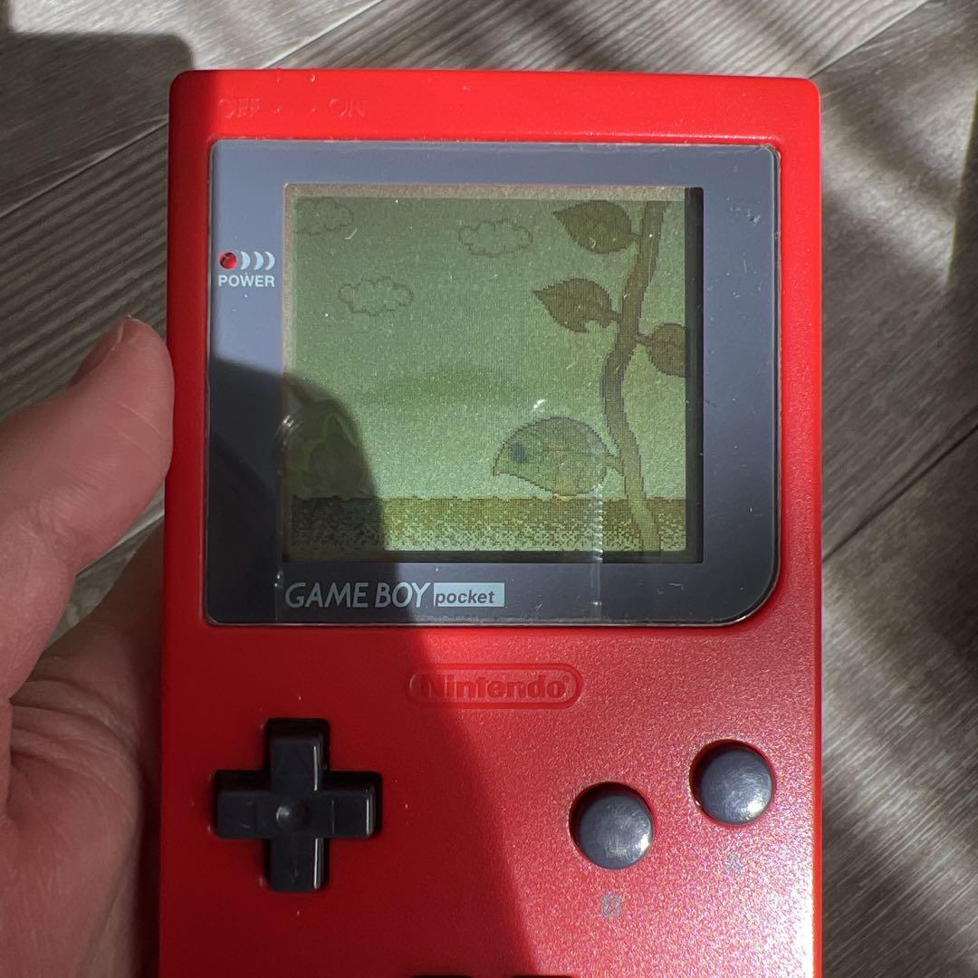 Game Boy Pocket Red Body