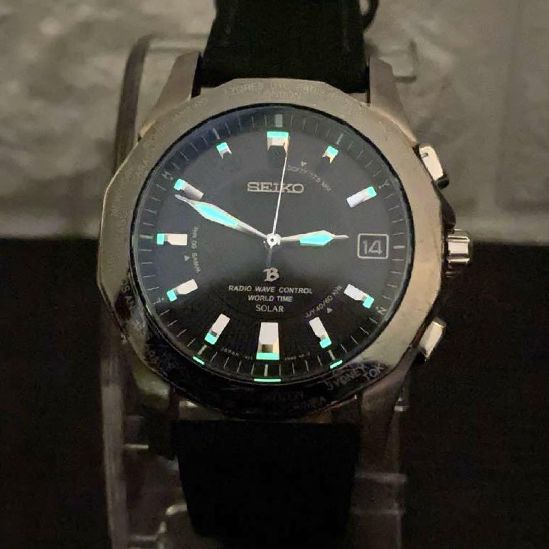 Operational Product SEIKO BRIGHTZ/BRIGHTZ SAGZ00 Lightweight Titanium Revolving Belt