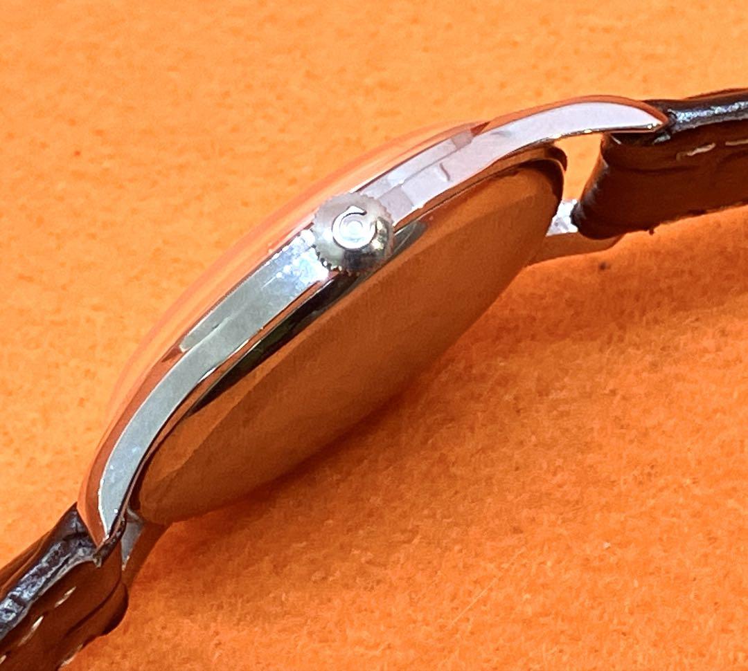 Old CYMA Winding Watch Seamflex Operational Product 1950s