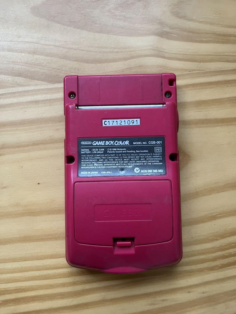 Red Game Boy Color