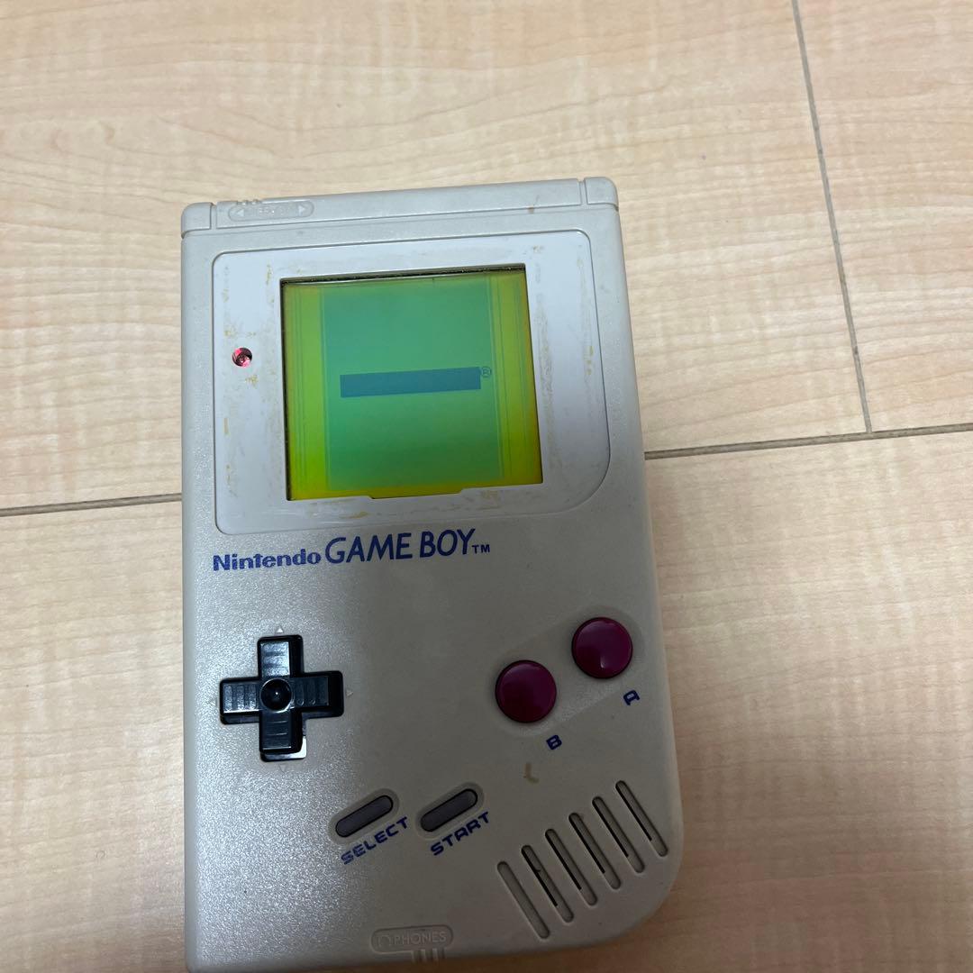 Nintendo GAME BOY Console and Kirby's Star Stacker Set