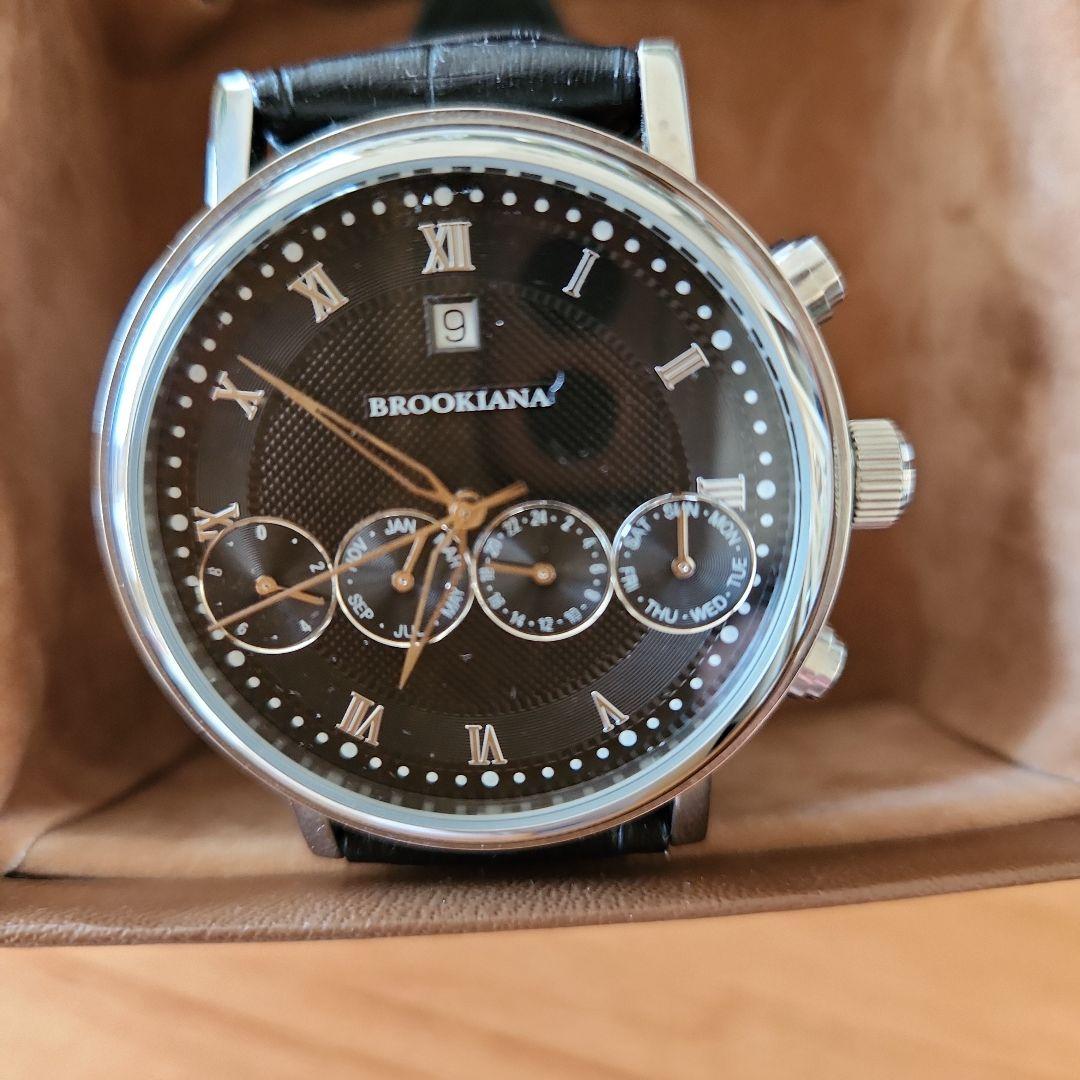 BROOKIANA Automatic Winding Watch Black