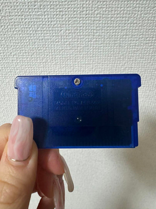 "Confirmed operational status: Pokémon Sapphire Game Boy Advance"