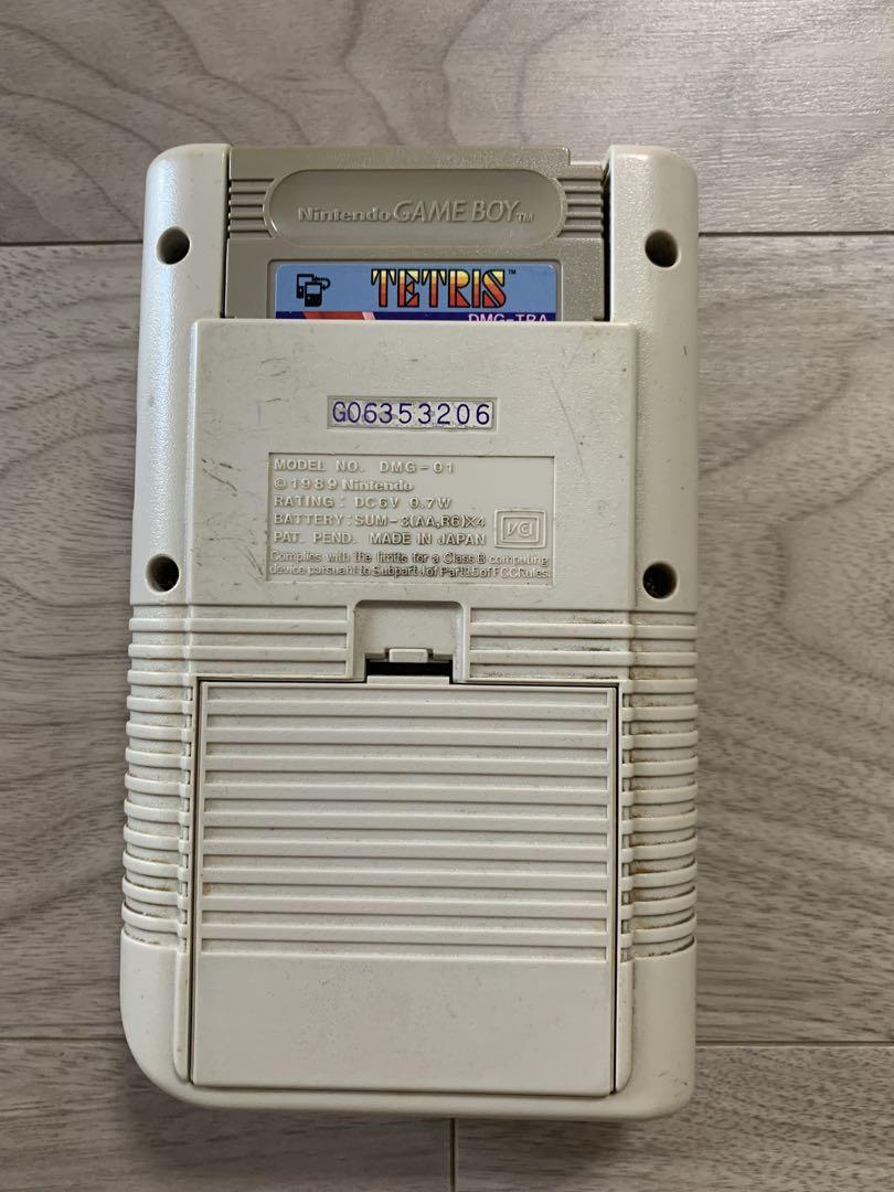 Nintendo Game Boy Main Unit AC Adapter & Tetris Software Included