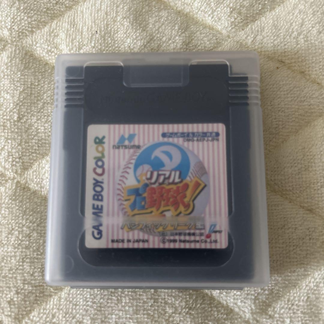 Action confirmed Real Pro Baseball Pacific League Edition Game Boy Color Software