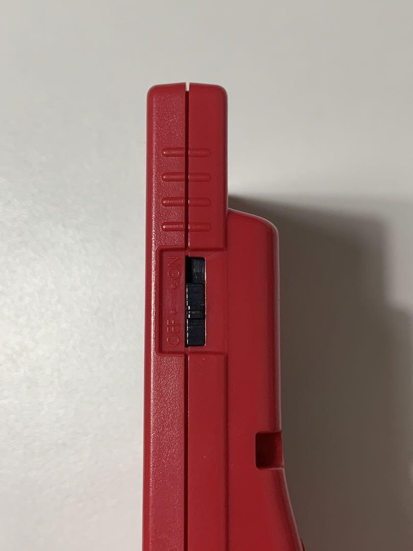 Operational Confirmation Done Nintendo Game Boy Color Red
