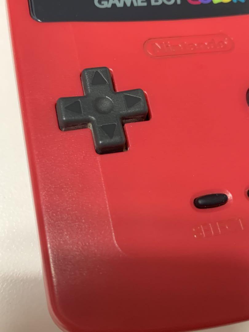 Operational Confirmation Done Nintendo Game Boy Color Red
