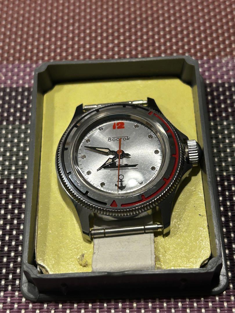 Beautiful condition, old Soviet-made wristwatch, VOSTOK hand-wound