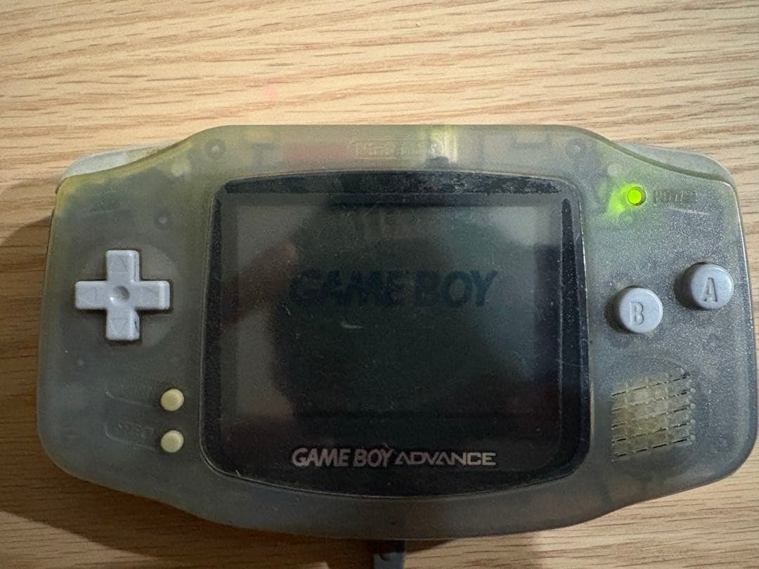 Game Boy Advance SP Clear Body with AC Adapter