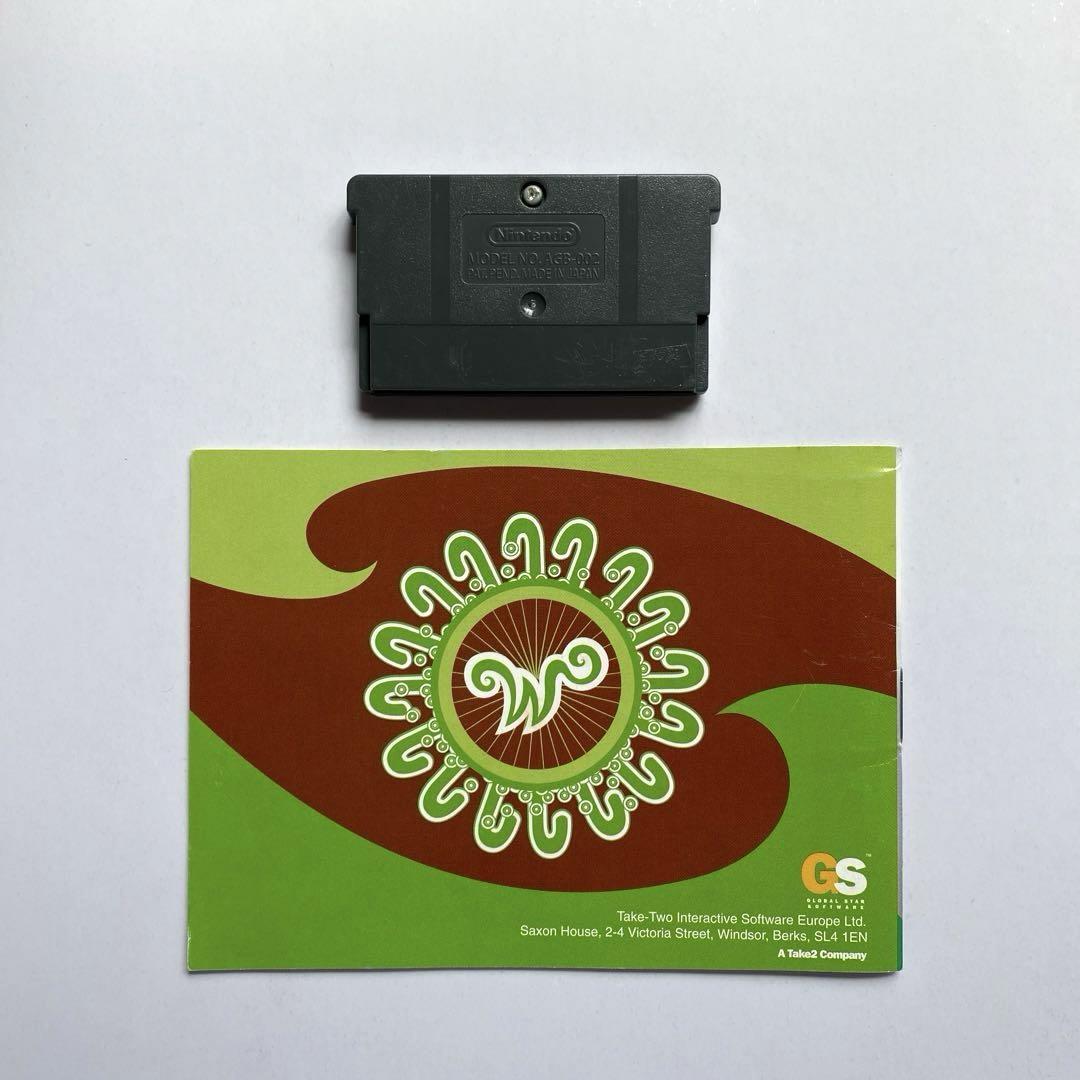 Overseas version of GBA software Charlie and Chocolate Factory