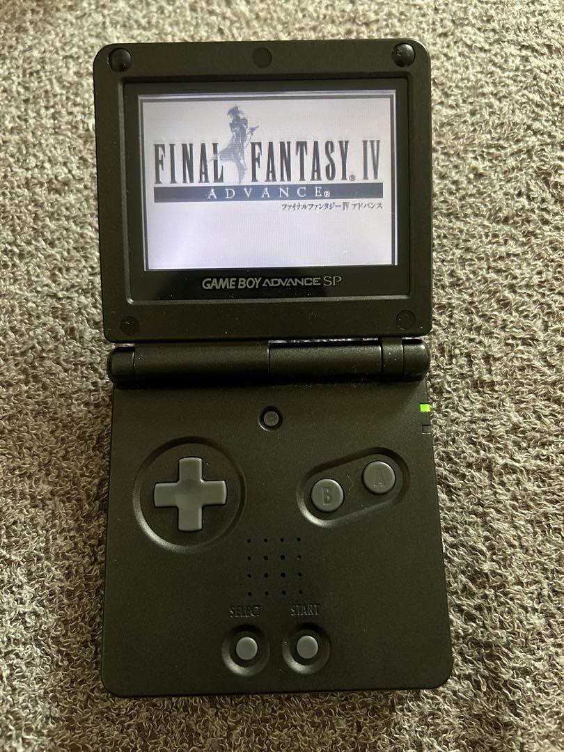 Game Boy Advance SP Console Final Fantasy IV Mario Kart Set