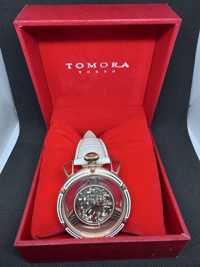 T-1607SB-WH2 TOMORA Skeleton Watch