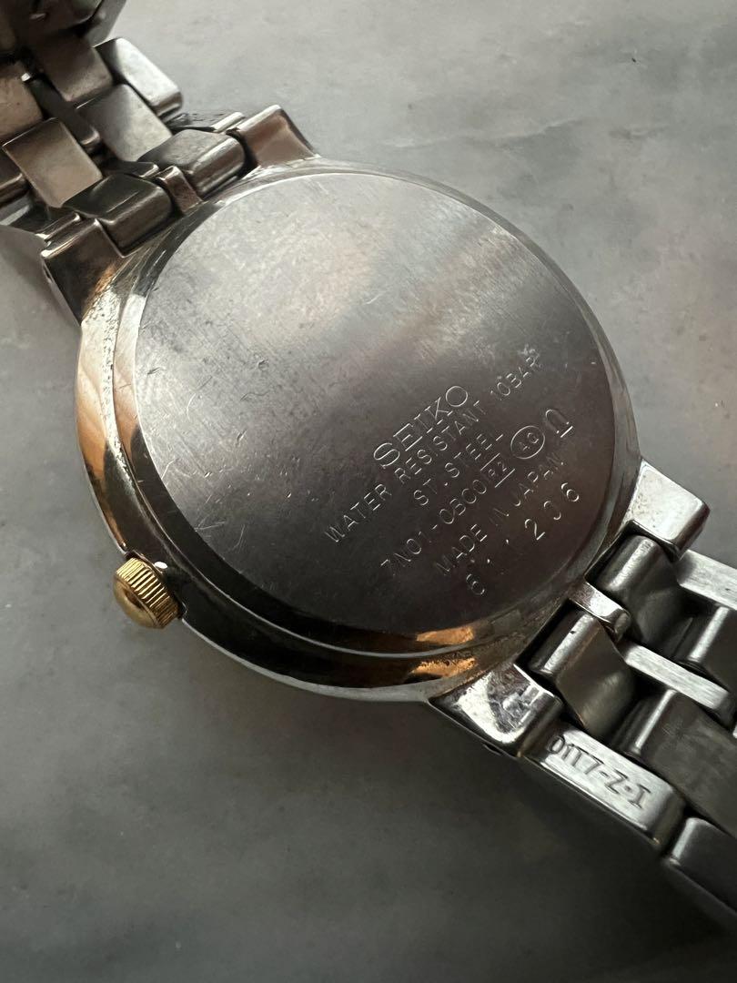 【Battery Replaced】 Excellent Condition SEIKO SEIKO Quartz Vintage