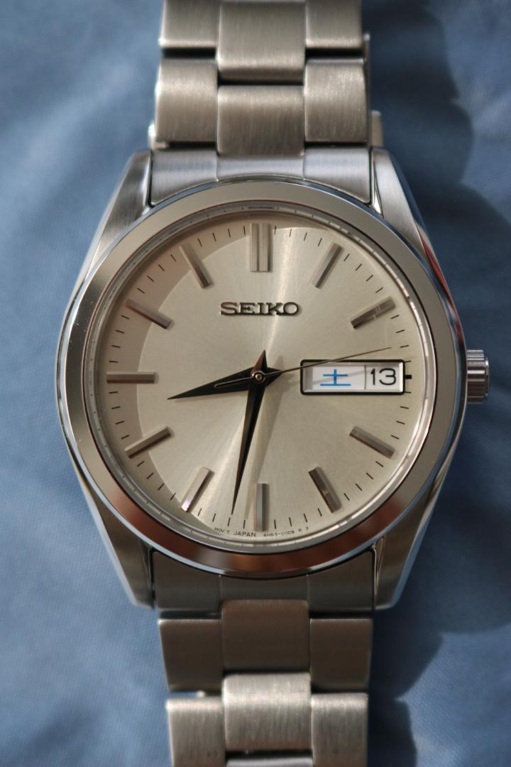 SEIKO Selection S Series SBTH007 Quartz Champagne Gold