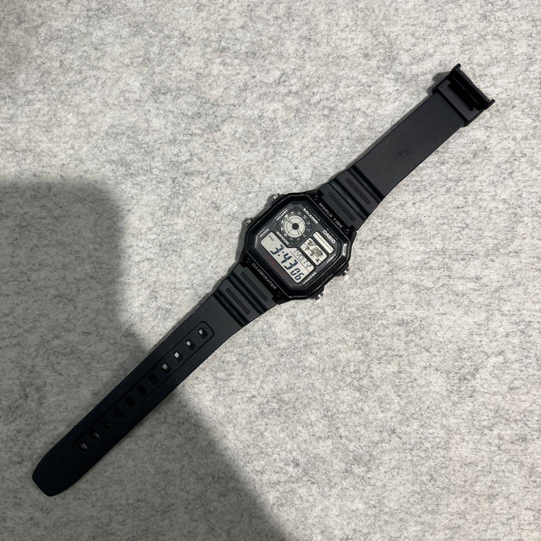 Casio Alarmist Digital Watch WR100M