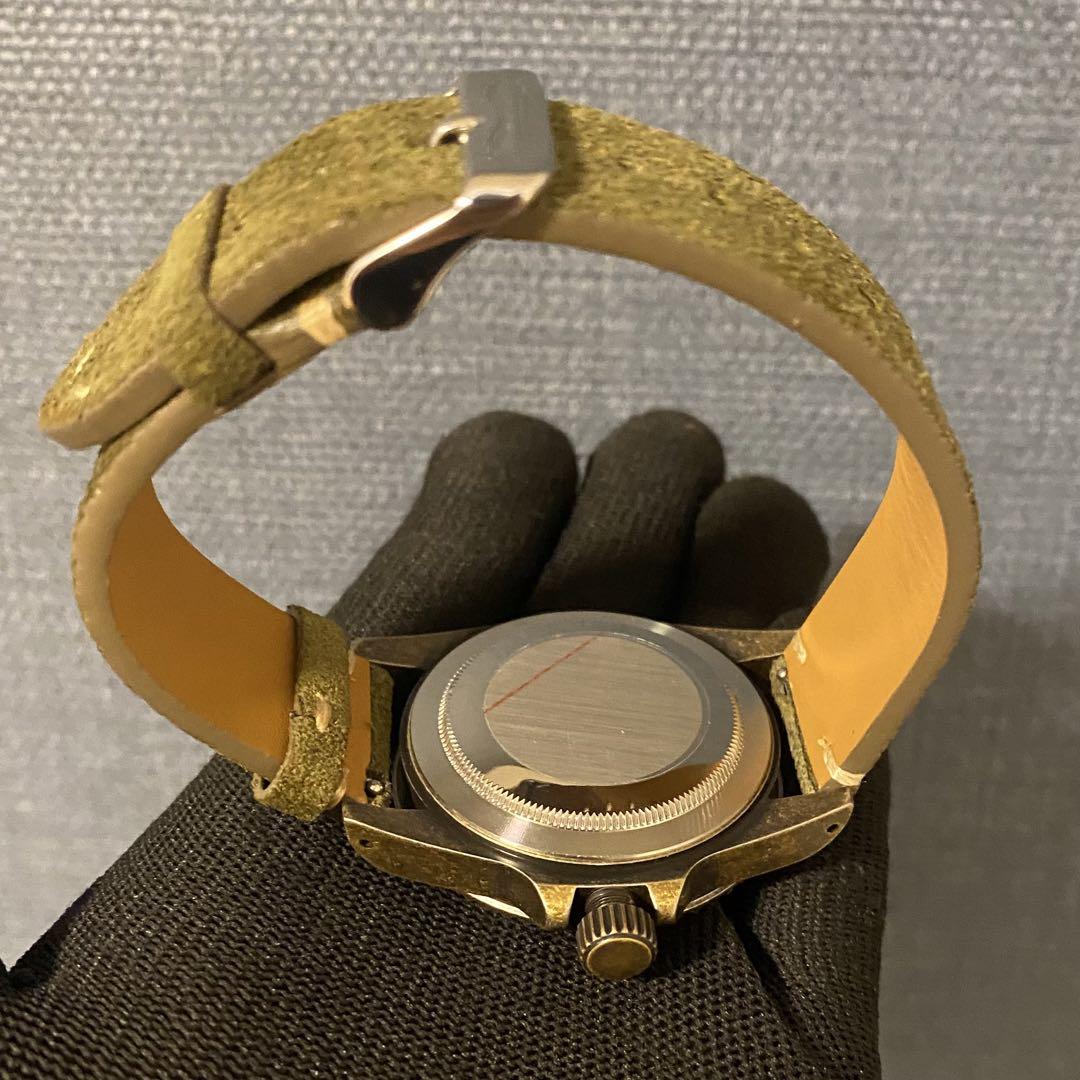 SAUNAX Vintage Submariner Milsub NH35 Vintage