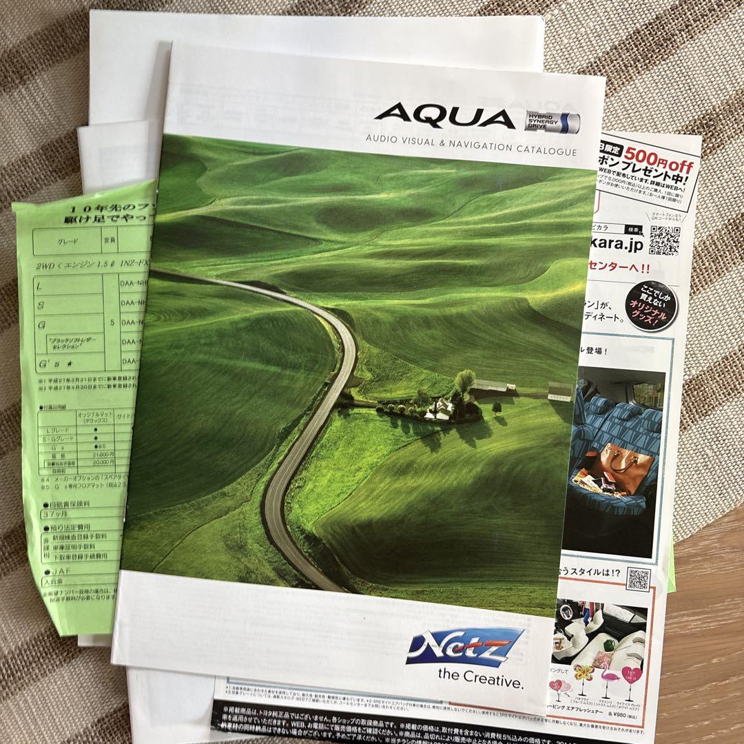 Toyota AQUA Catalog