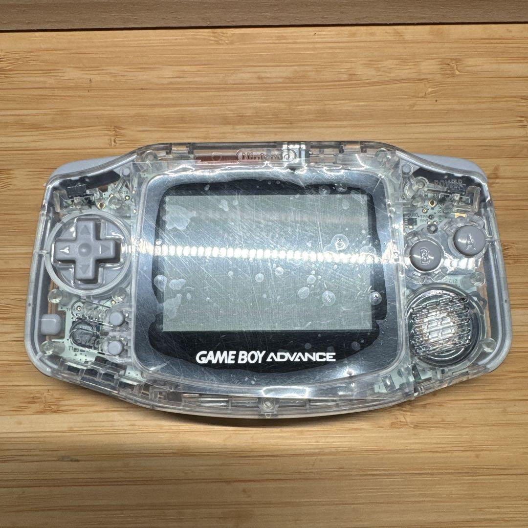 Game Boy Advance Clear New Shell Maintenance Done