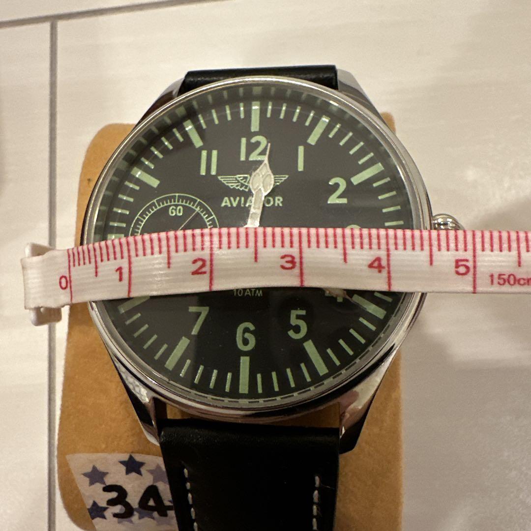 AVIATOR Automatic Winding Watch Skeleton 1980s