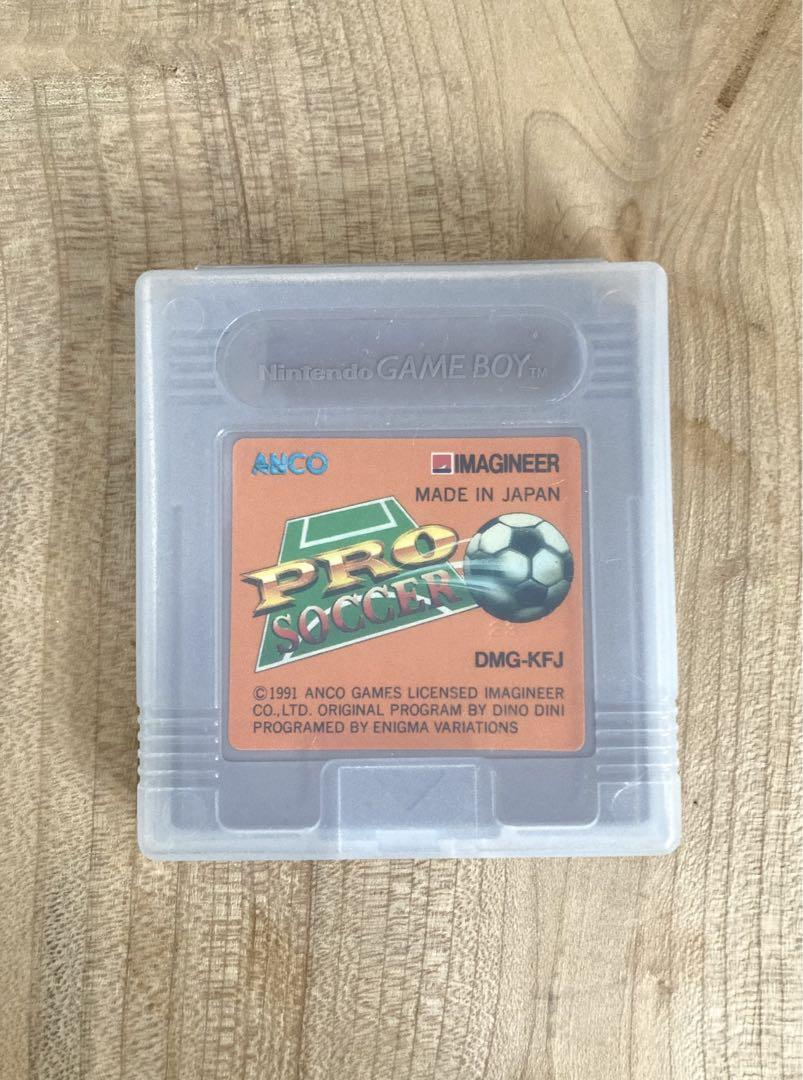 Nostalgic Game Boy Series PRO SOCCER Game Case Manual Included