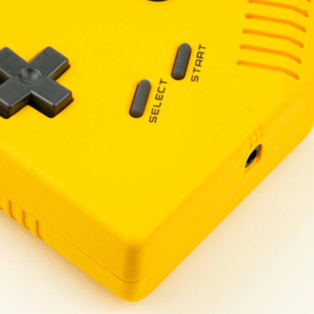 First-Generation Game Boy Console Yellow with Extras