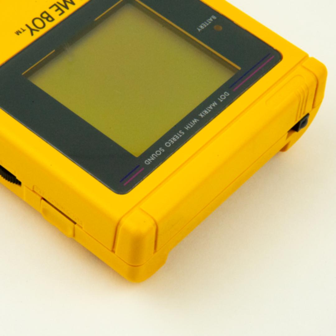 First-Generation Game Boy Console Yellow with Extras