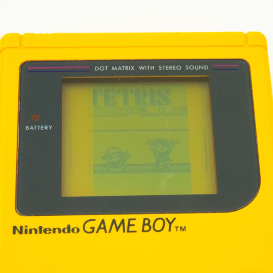 First-Generation Game Boy Console Yellow with Extras