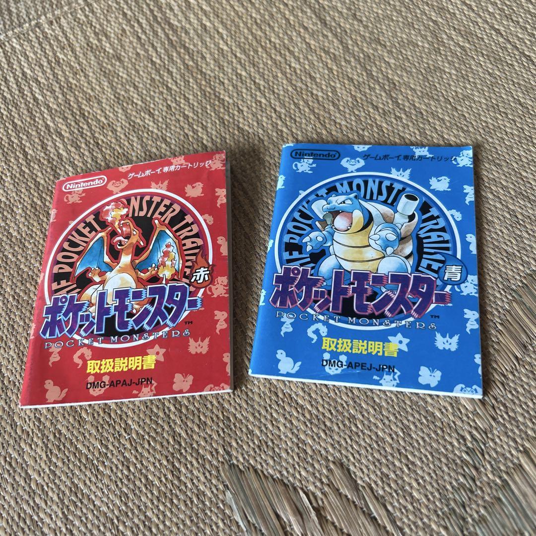 Pokémon Red and Blue Manual