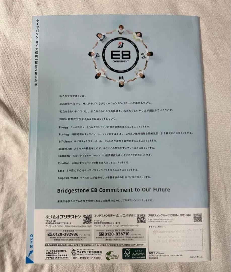 Bridgestone Tire Catalogue 2025