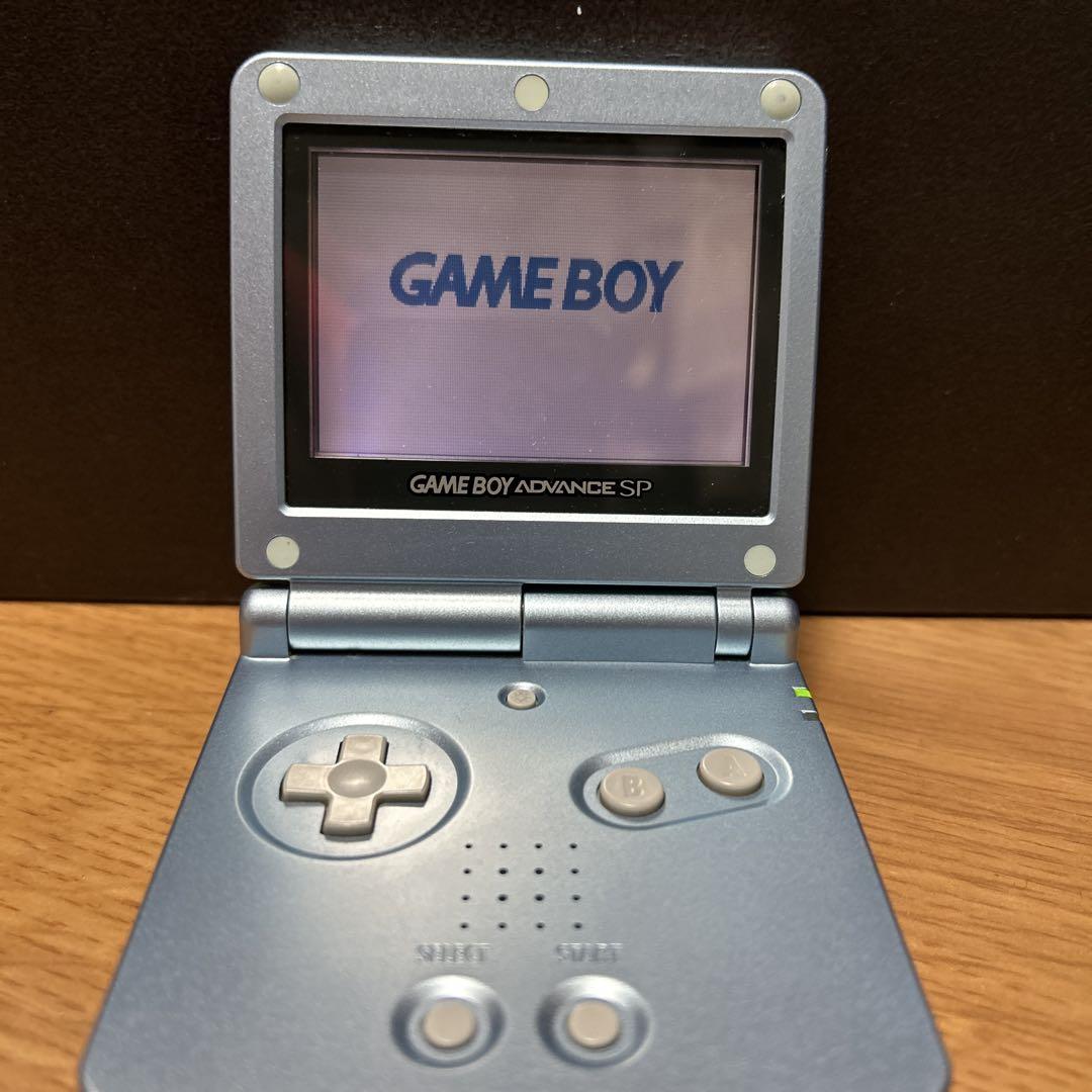 【Action Confirmed】Game Boy Advance SP Pearl Blue Console