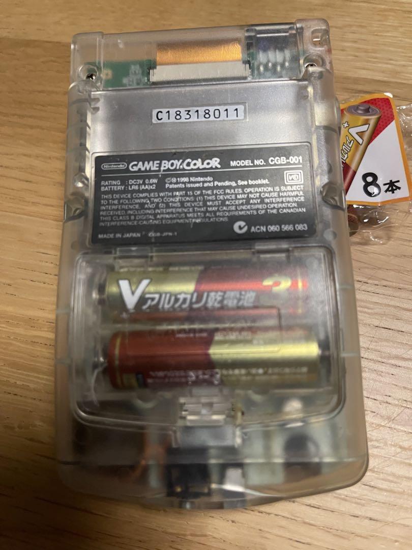 Clear Body Game Boy Color CGB-001