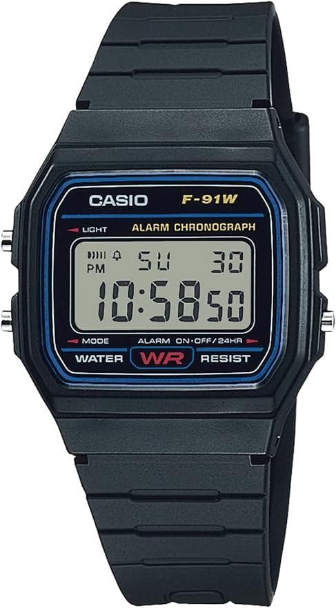 New CASIO F-91W-1JH Watch Collection