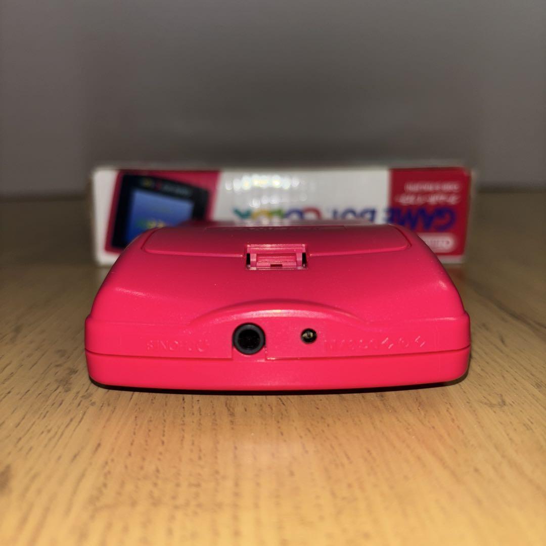 Beautiful condition Game Boy Color Red Main Unit Nintendo With Box