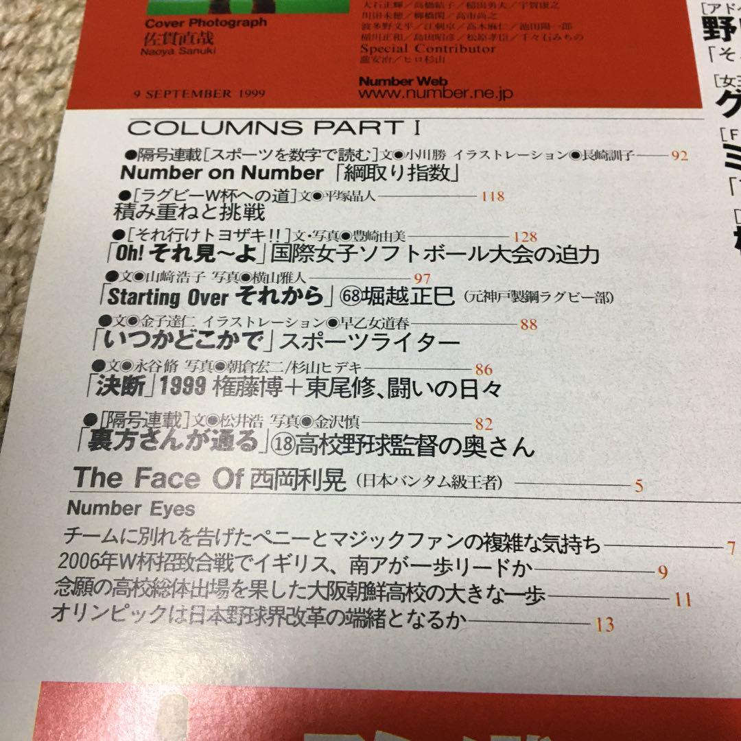 Number Sports Graphic Number 478