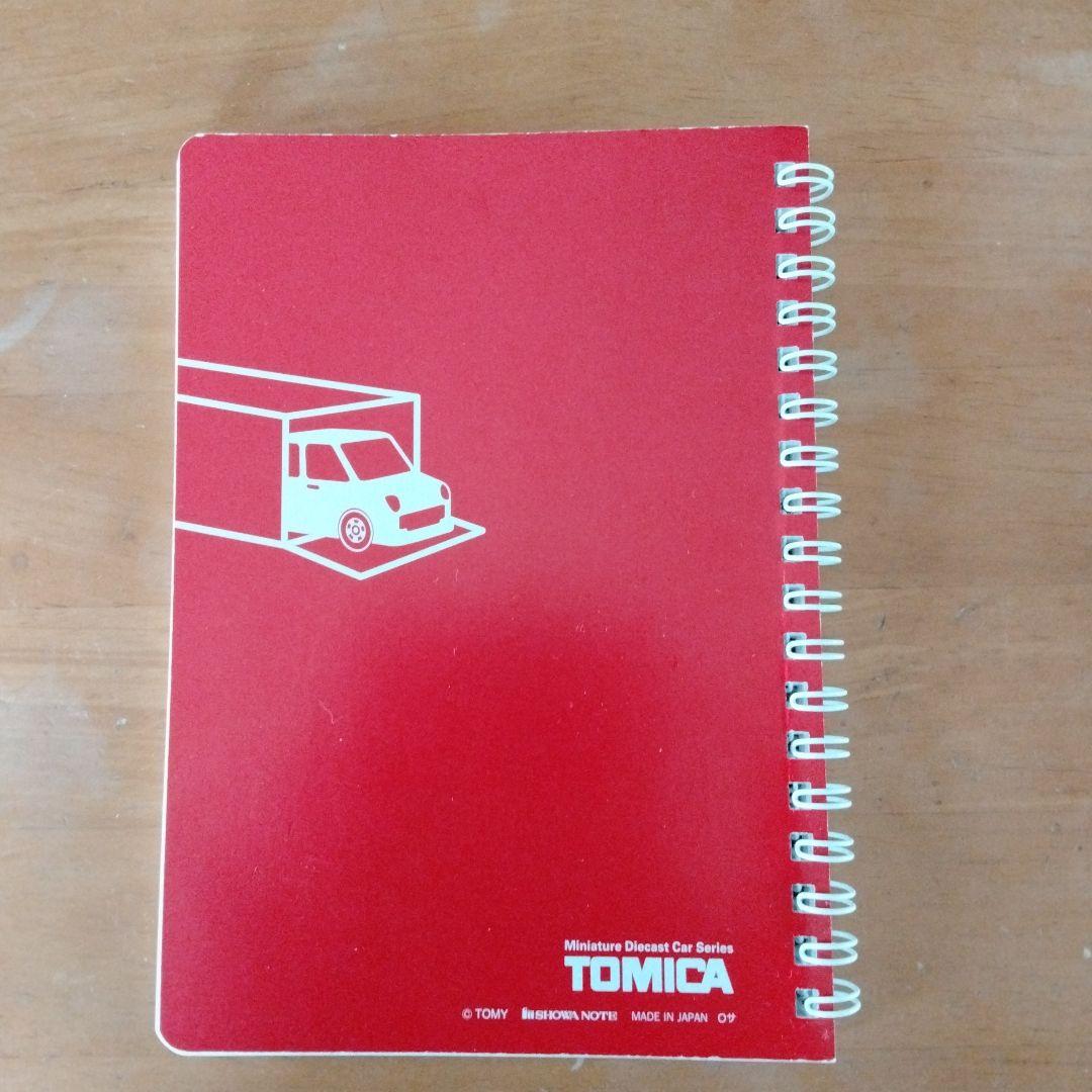 Brand New Tomica Collection and Memo Pad Set by Morinaga Takuro