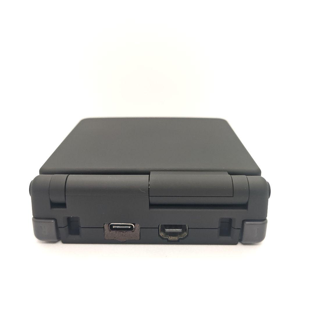 Custom Order Sturdy Black Game Boy Advance SP IPS Type C