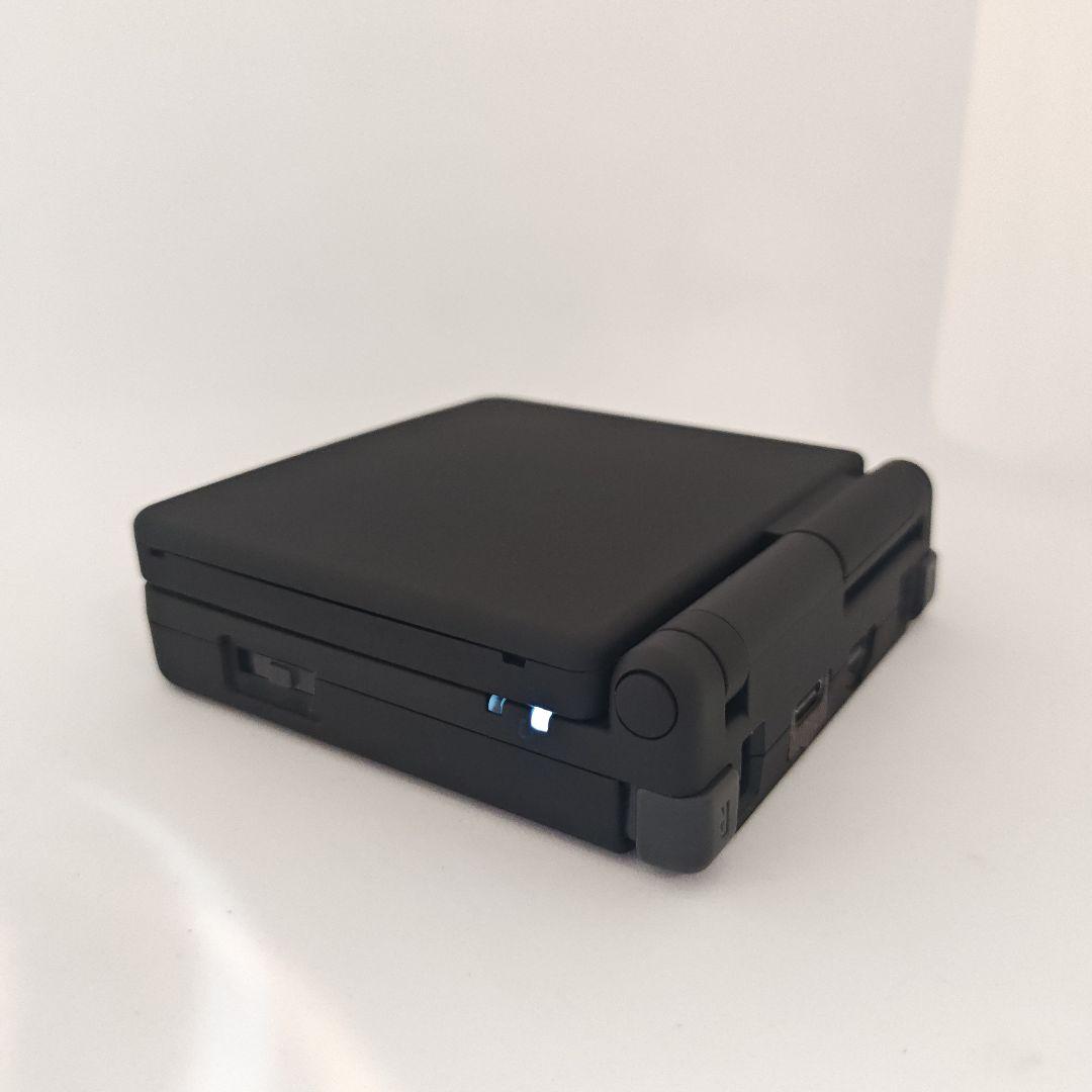 Custom Order Sturdy Black Game Boy Advance SP IPS Type C