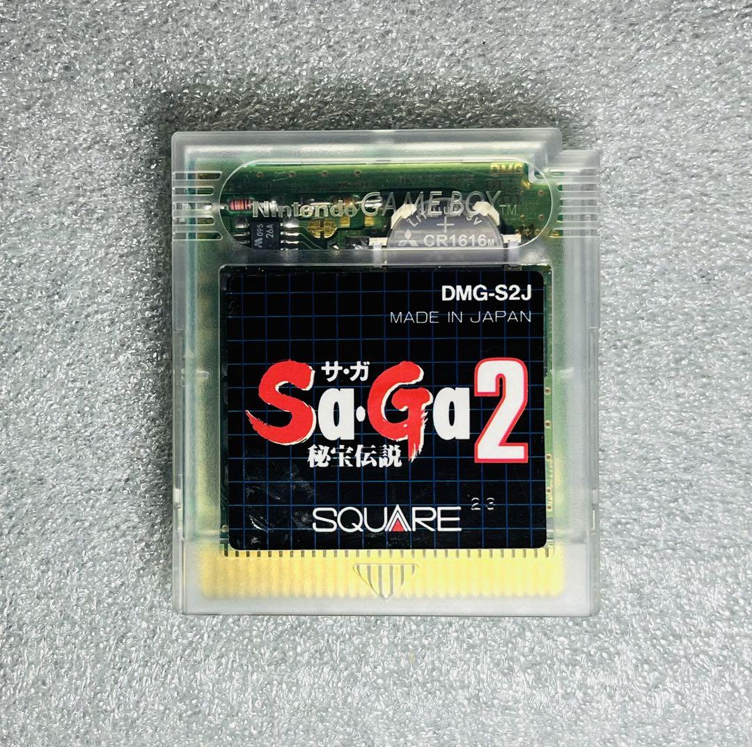 Game Boy SaGa Series 3-Set Clear Custom Case