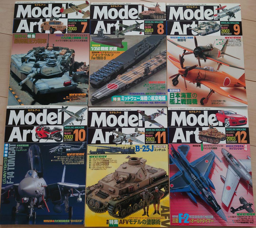 Model Art 2003 Yearly Set