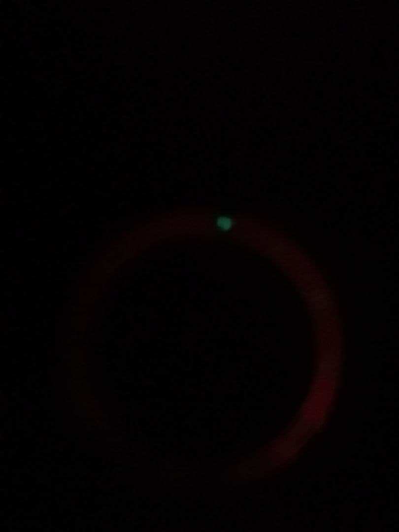 38mm Red Aluminum Bezel with Aging Patina Seiko Mod