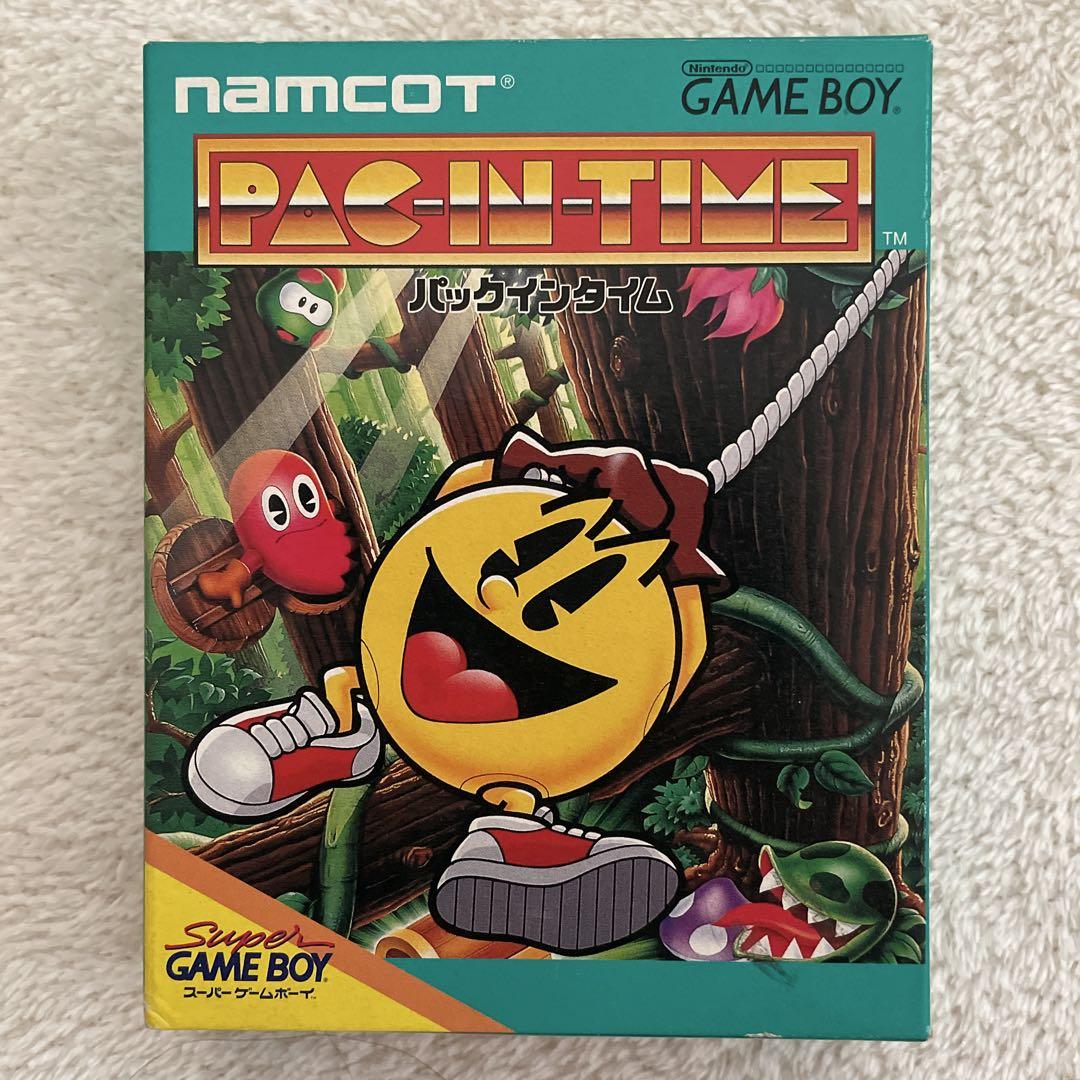 Game Boy Pac-In-Time Game with Box and Manual