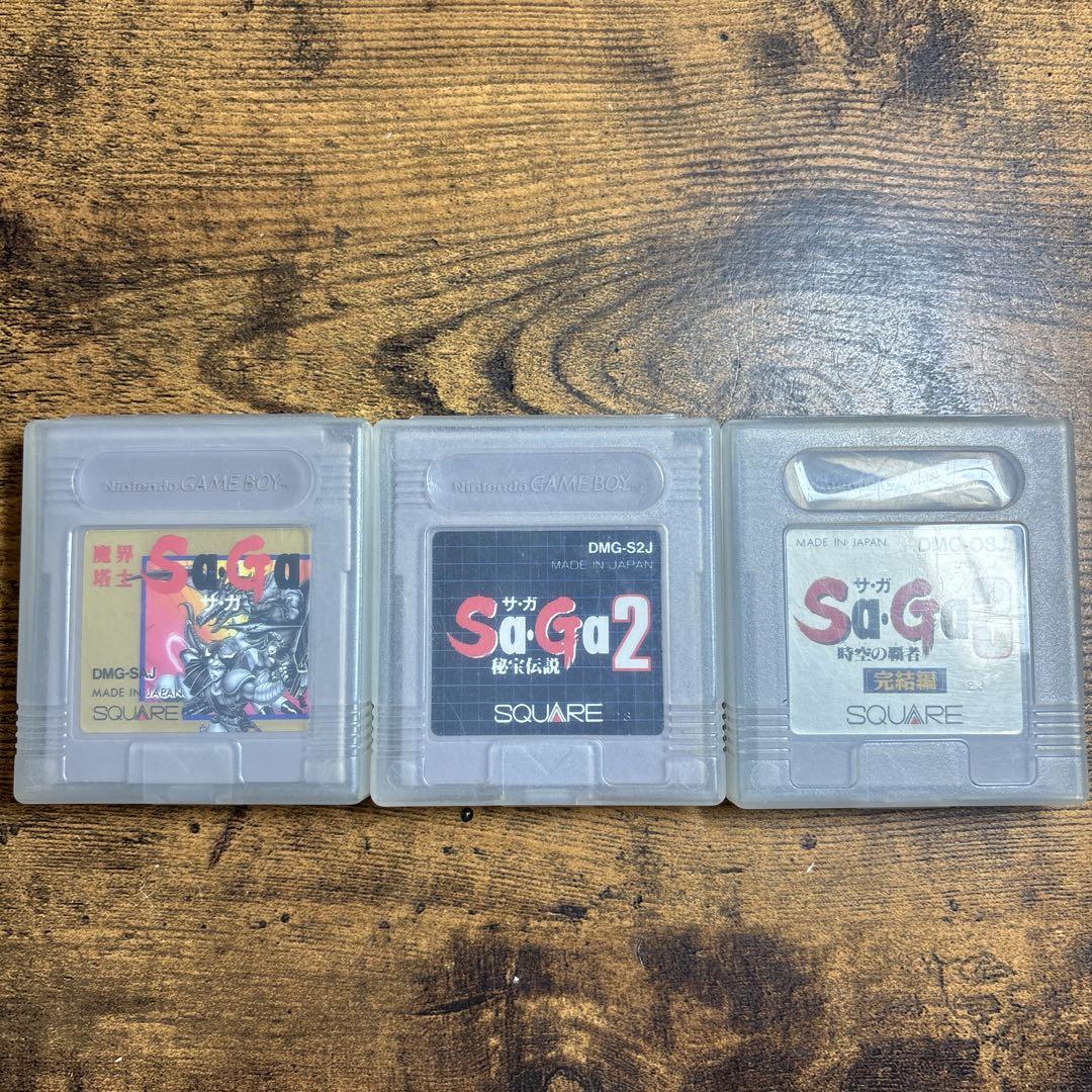 Sa Ga Sa Ga 2 Secret Legend Sa Ga 3 Master of Time Game Boy Software