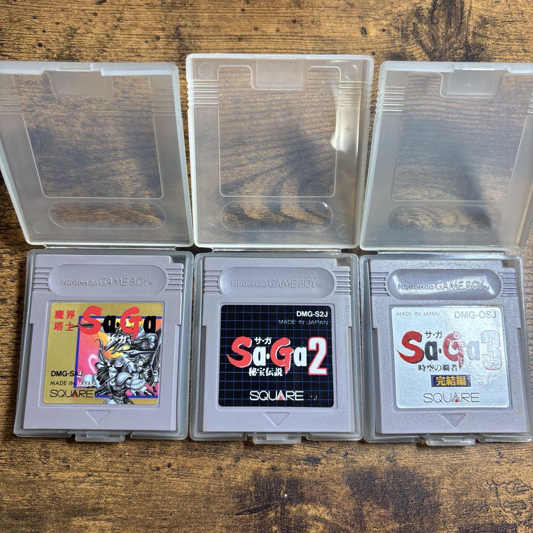Sa Ga Sa Ga 2 Secret Legend Sa Ga 3 Master of Time Game Boy Software