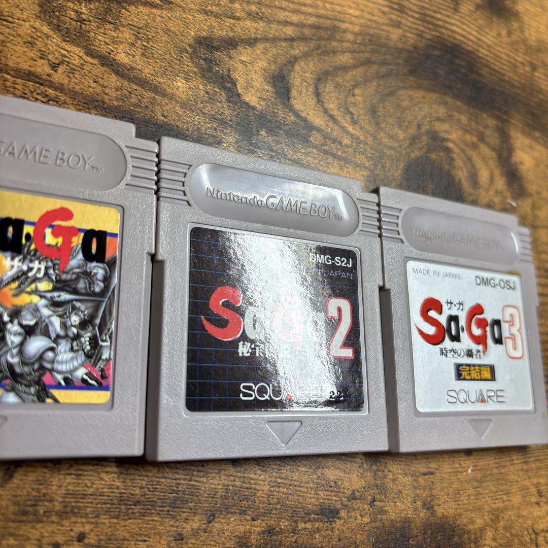 Sa Ga Sa Ga 2 Secret Legend Sa Ga 3 Master of Time Game Boy Software